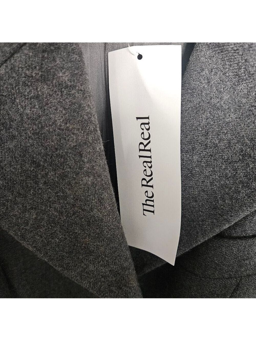 Christian Dior Gray Wool Blazer with Gold Buttons Size 12 Luxury Tailored Jackt - Picture 3 of 11